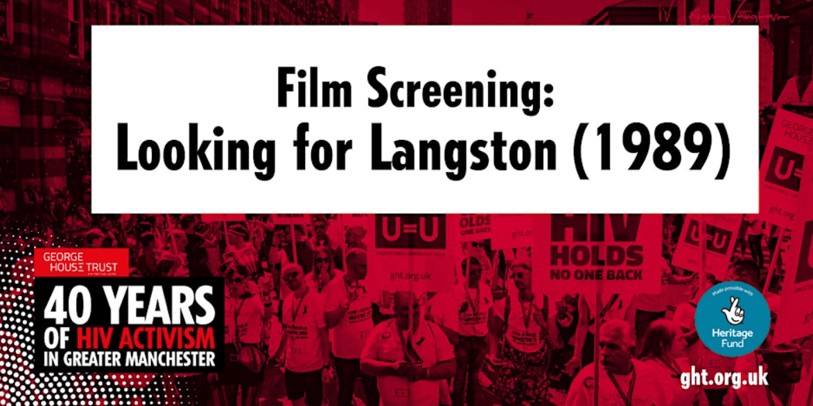 searching for langston poster