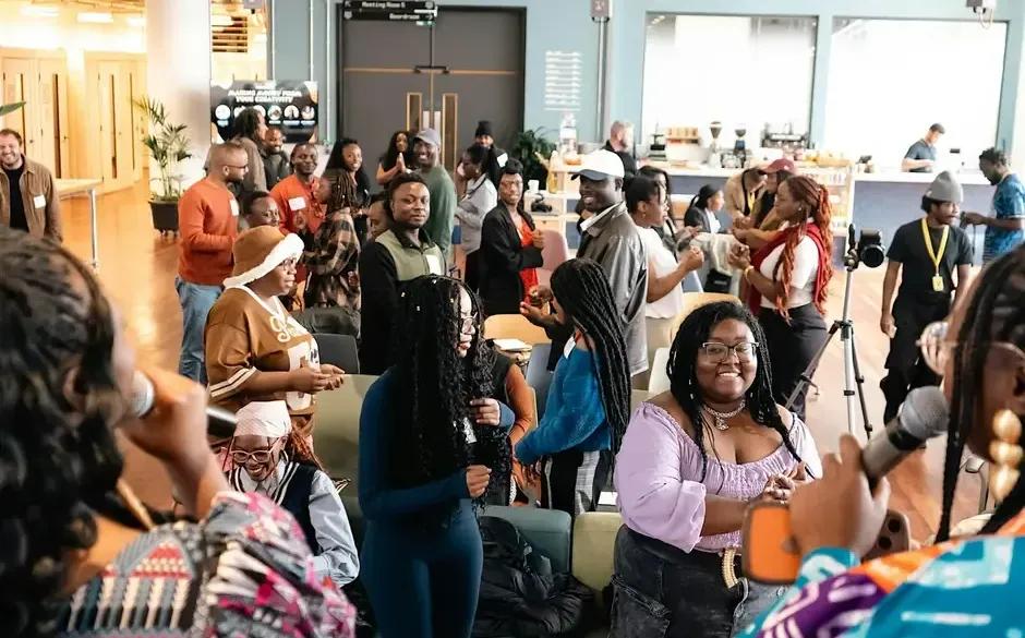 Group of people at an event