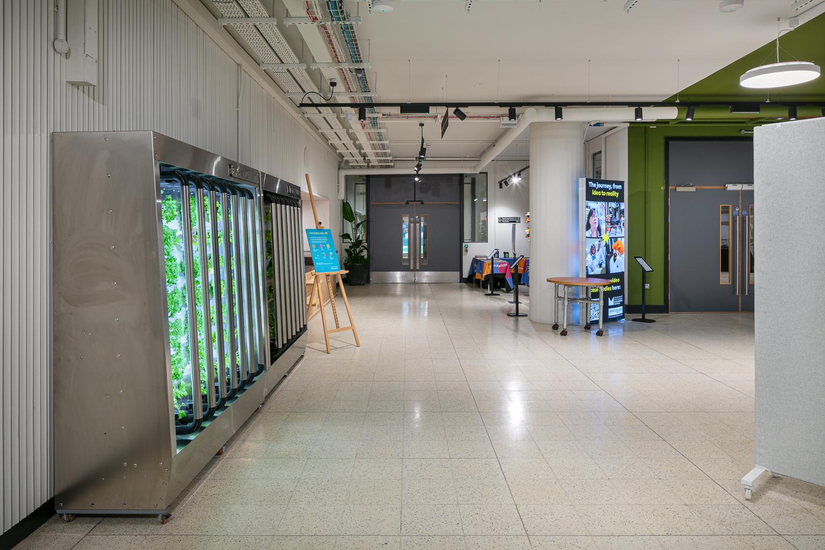 LG floor exhibit space