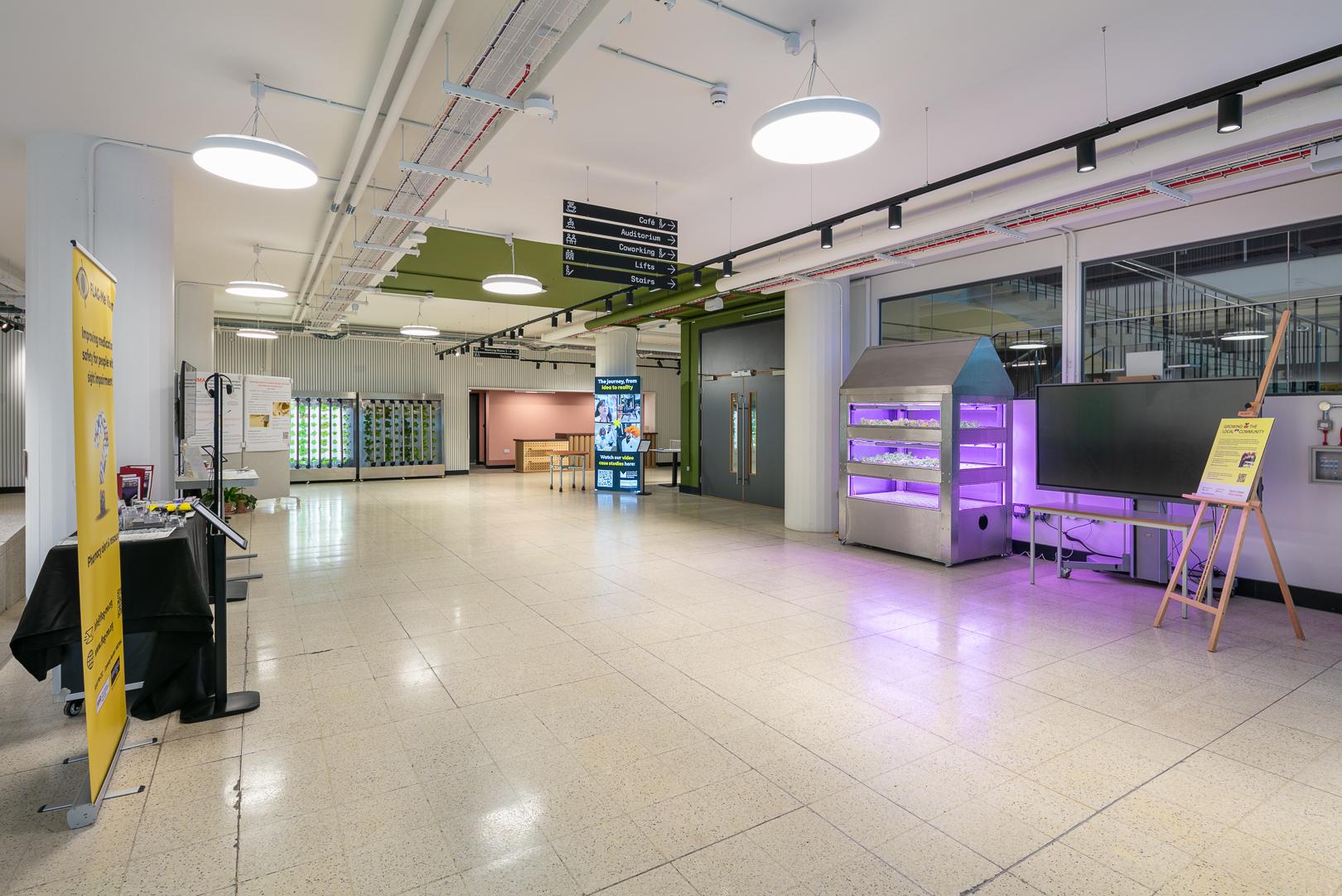 LG floor exhibit space