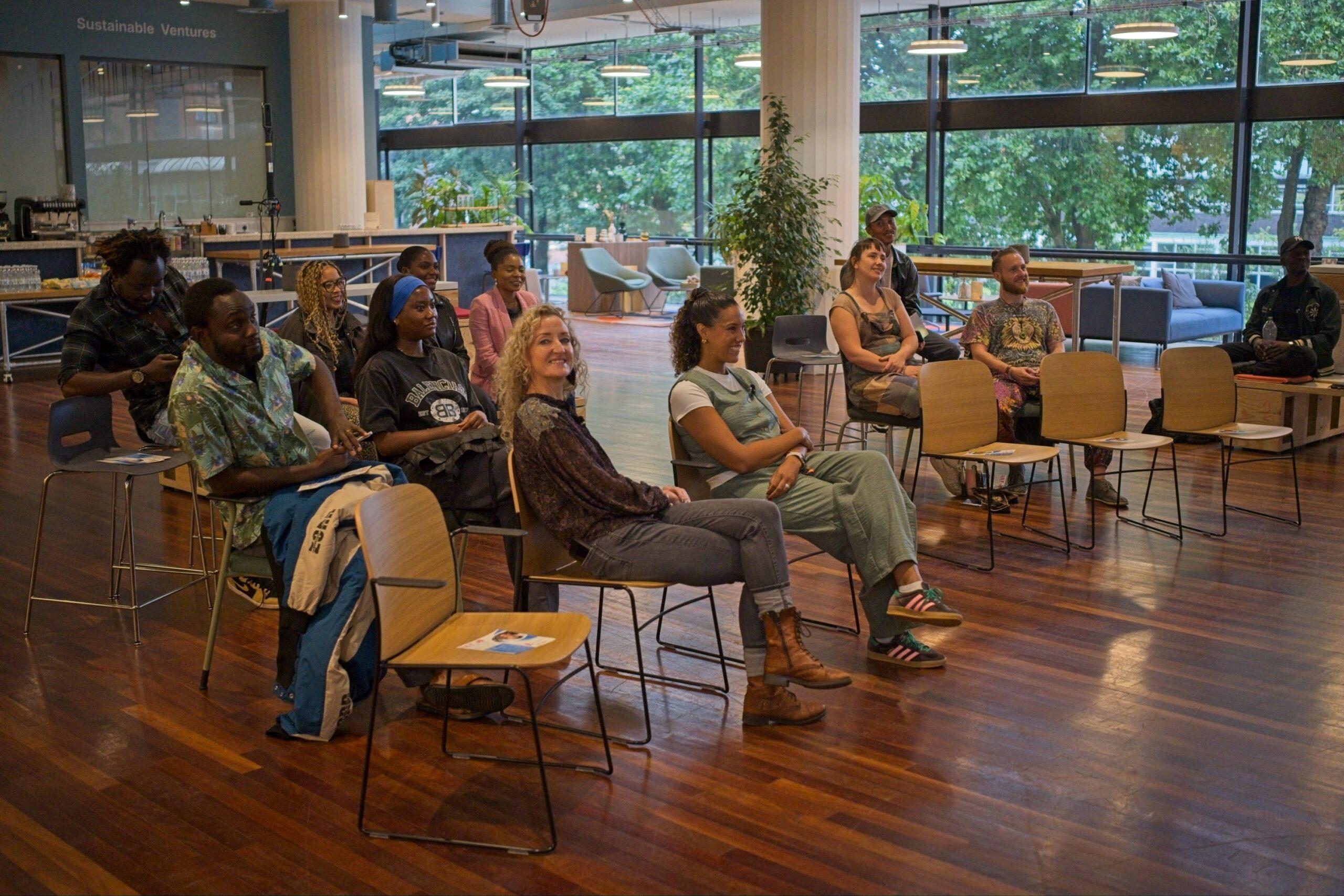 people in a workshop 