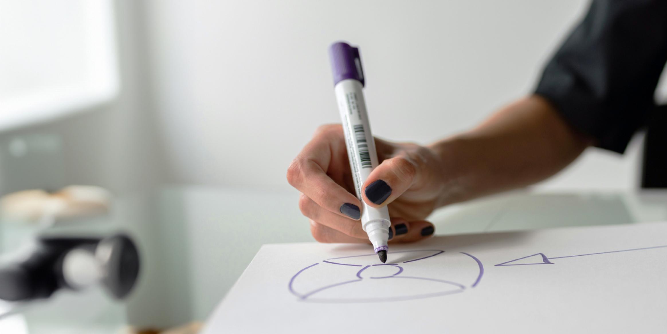 hand drawing notes
